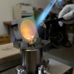 Casting with FUSION casting centrifuge with open flame